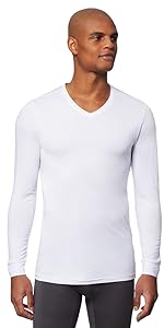 32 Degrees Mens Thermal Lightweight Baselayer V-neck Top