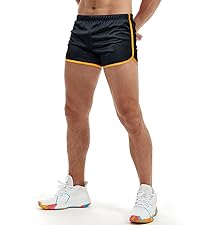 Mens Athletic Workout Shorts 5 Inch Lightweight Runing Shorts with Pockets