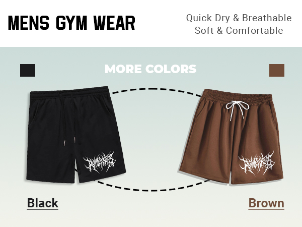 Athletic Sport Gym Workout Shorts