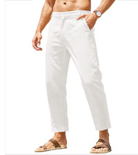 men linen pants