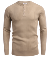 mens knit henley shirts