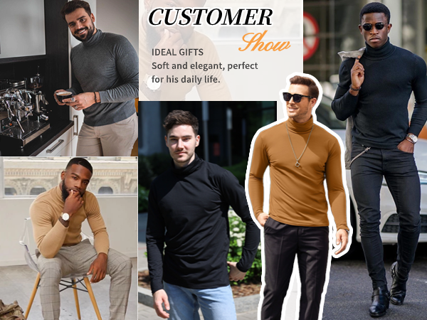 men turtleneck