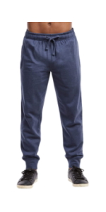 men''s drawstring fleece joggers jogger pants