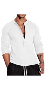 henley shirt 5 botton