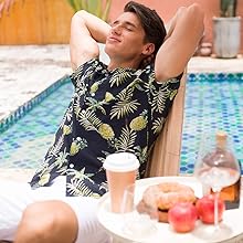 pineapple shirts,hawaiian shirts for men pineapple,floral print shirt men,men hawaiian shirts,