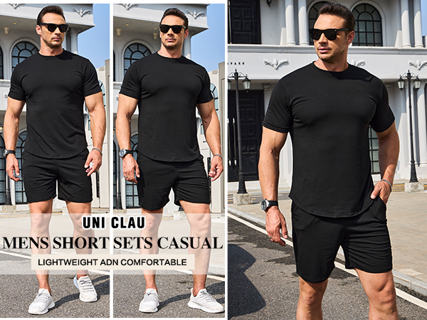 mens short sets