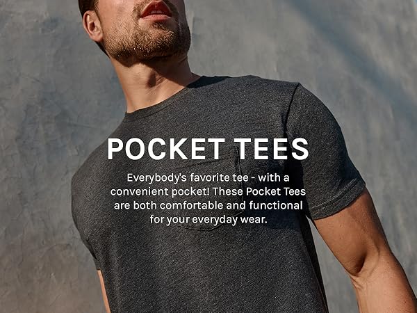 INTO THE AM Pocket Tees for Men