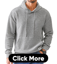 Texture Pullover Hoodies