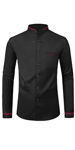 black shirt for men