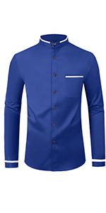 Royal Blue shirt for men