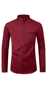 red shirt for men