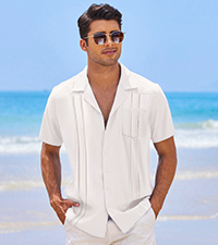 men linen shirts