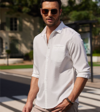 mens button down shirts