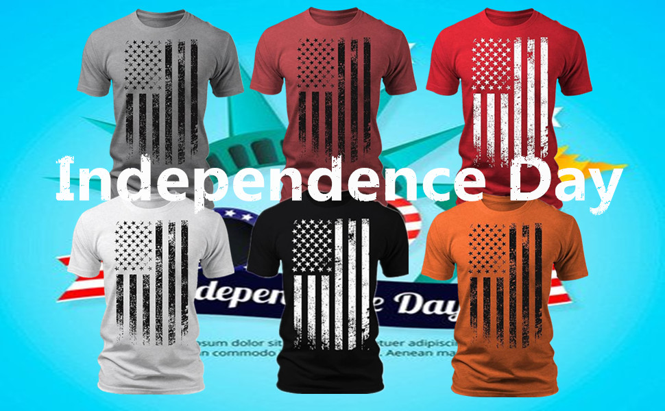 american flag shirts for men