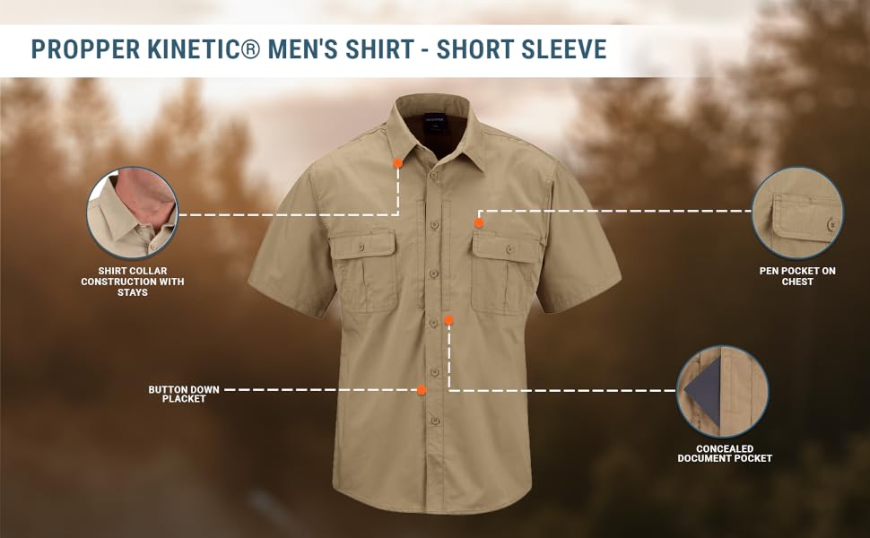 Kinetic Tactical S/S Men''s Shirt