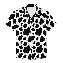 Cute Cow Print Hawaiian Shirt