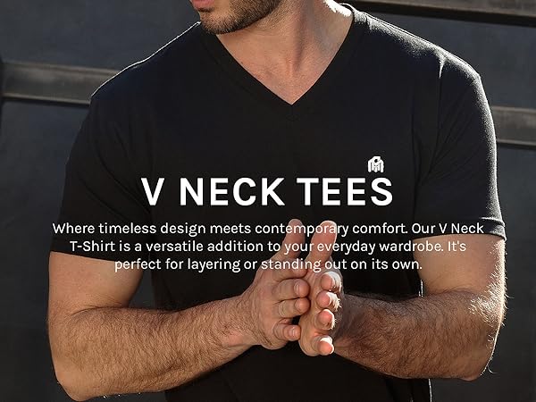 INTO THE AM V Neck T Shirts