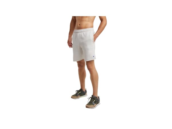 Champion Men''s Shorts, Powerblend, Fleece Midweight Shorts, Athletic Shorts with Pockets, 7"