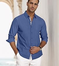 Mens Denim Dress Shirts