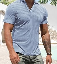 mens knit polo shirts short sleeve