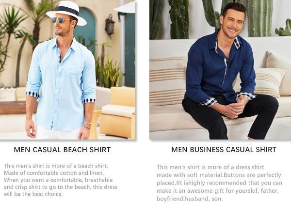 Men''s Contrasting Collar Shirt