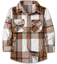 boys flannel jacket