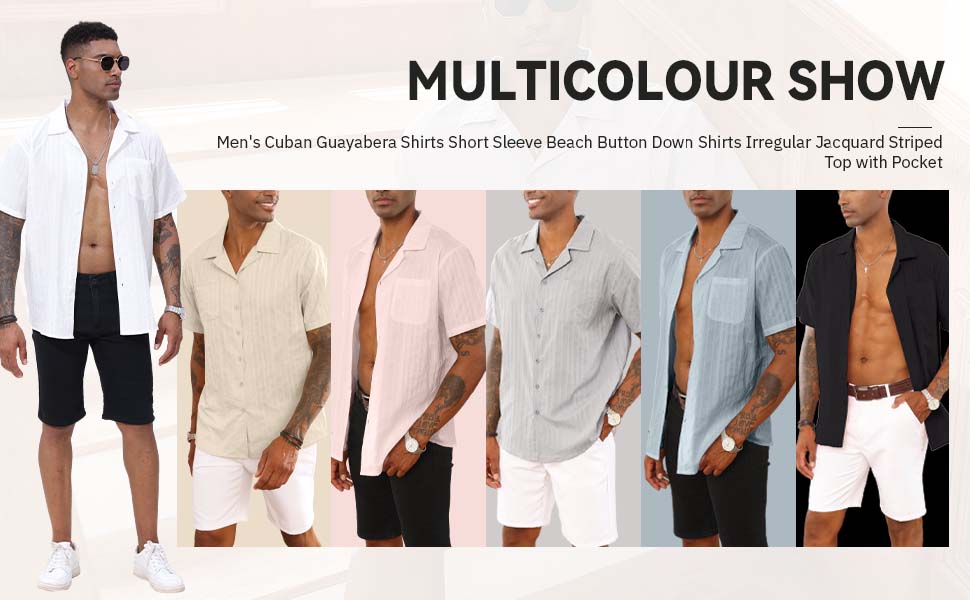 MENS CUBAN SHIRTS