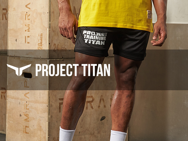 Project Titan Men''s Mesh Workout Shorts