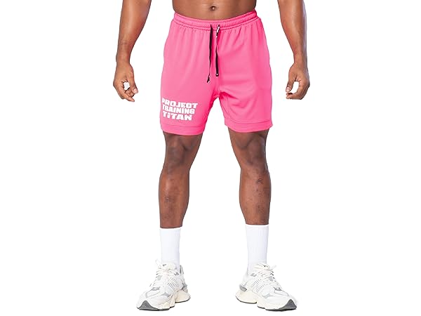 Project Titan Men''s Mesh Workout Shorts