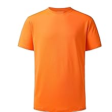 mens orange t shirt