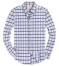 Mens Plaid Oxford Shirt