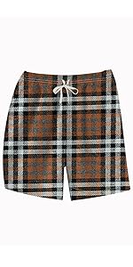 Plaid Board Shorts