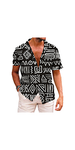 African Button Down Shirts