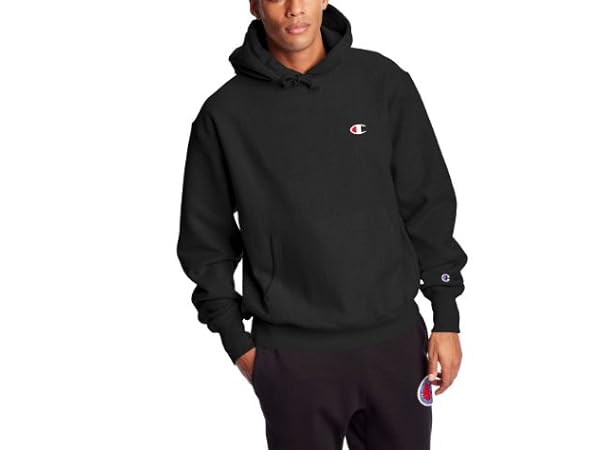 Champion Men''s Hoodie, Reverse Weave Fleece Comfortable Pullover Sweatshirt for Men