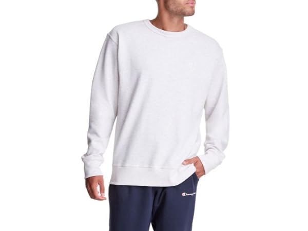 Champion Men''s, Powerblend Fleece, Crewneck Sweatshirts (Reg. Or Big & Tall)