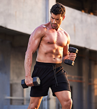 mens workout shorts gym