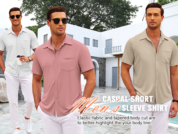 mens summer shirts button down