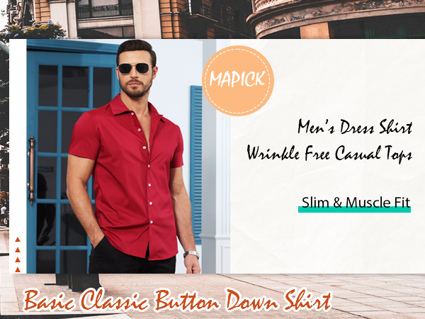 men&#39;s muscle dress shirts