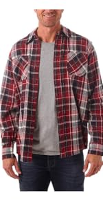 Wrangler Authentics Long Sleeve Flannel Shirt