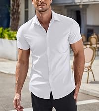 Mens Short Sleeve Button Down Shirts