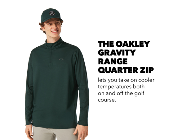 The Oakley Gravity Range Quarter Zip 