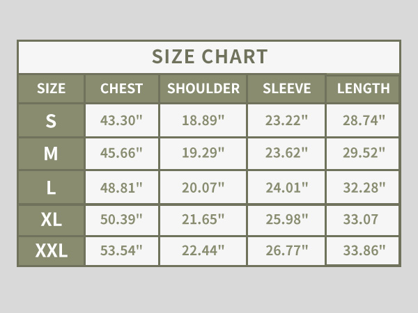 329size chart