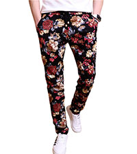 Floral Printed Casual Pants