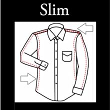 Slim Fit Mens Dress Shirt