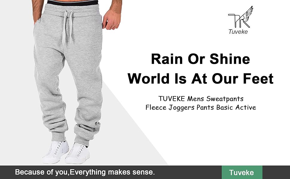 Tuveke mens sweatpants