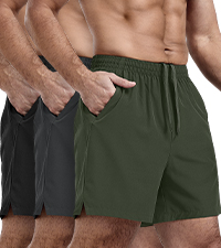 gym shorts for men 5 inch