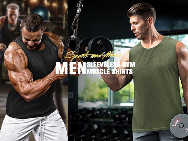 men workout tank tops