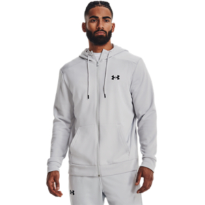 Mens Armour Fleece Full Zip Hoodie