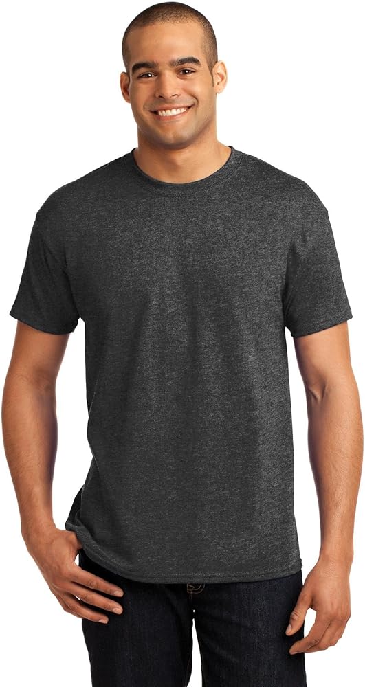 Hanes Men's 3 Pack Comfortblend Short Sleeve T-Shirt, 3XL, Charcoal Heather