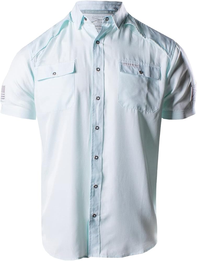 Grunt Style Fishing Shirt Short Sleeve Button Down